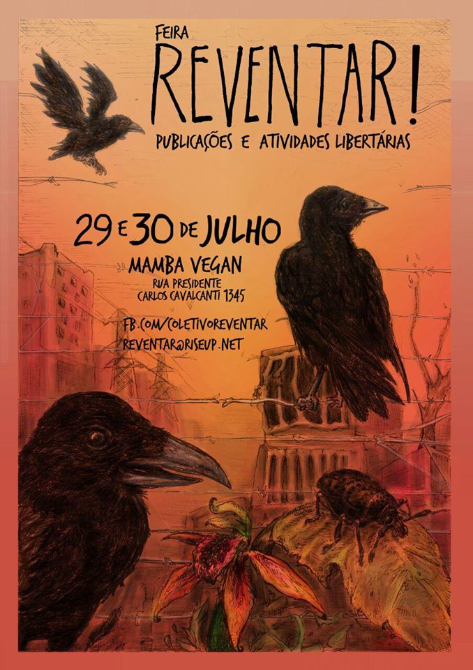 [Curitiba – PR] I Feira Reventar! Publicações e Atividades Libertárias.