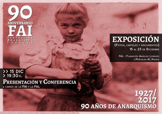 90 anos da fundação da FAI (texto em espanhol)